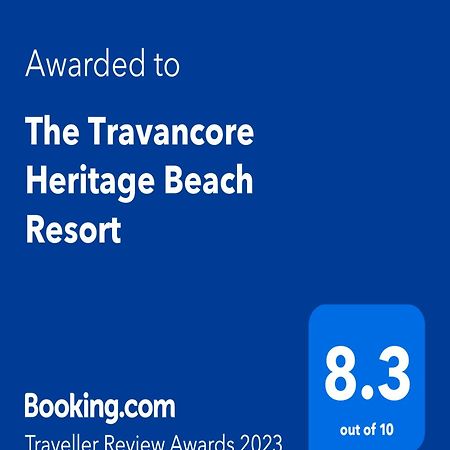 The Travancore Heritage Beach Resort Kovalam Exterior photo
